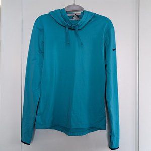 Nike Pro Dri-Fit Hoodie | Size M | Turquoise/Aqua